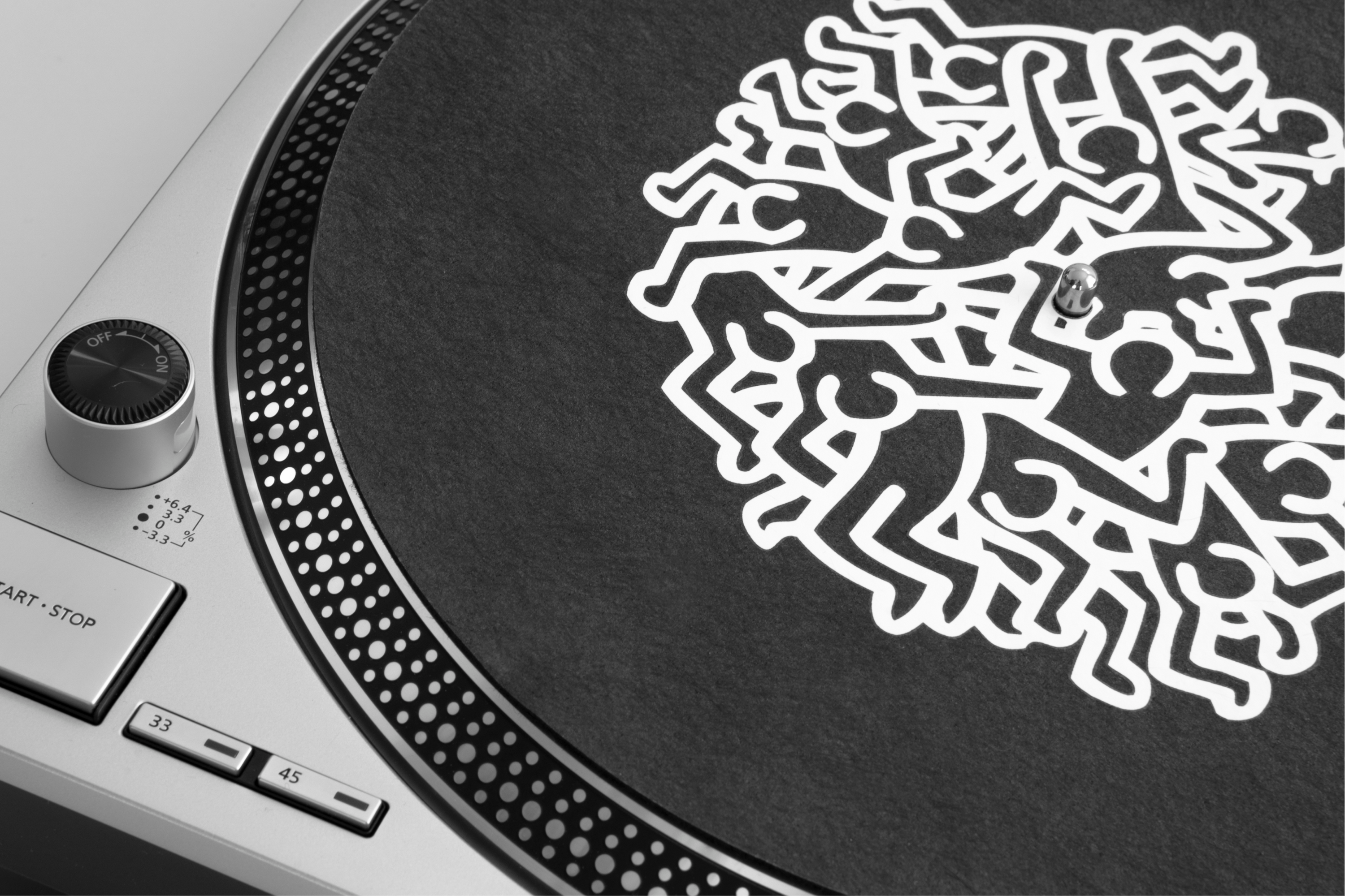 Keith Haring anti-static record mat