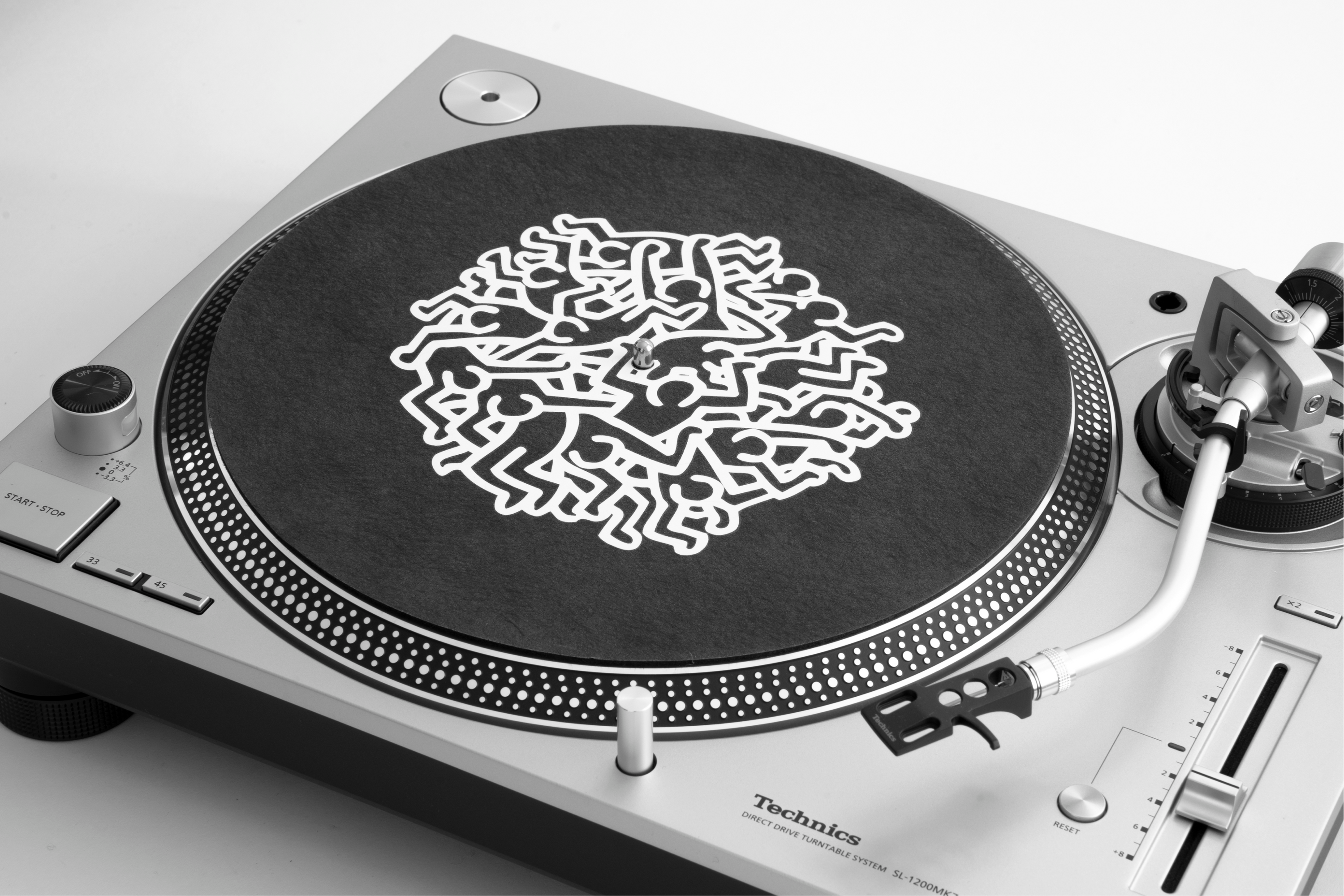 Keith Haring anti-static record mat