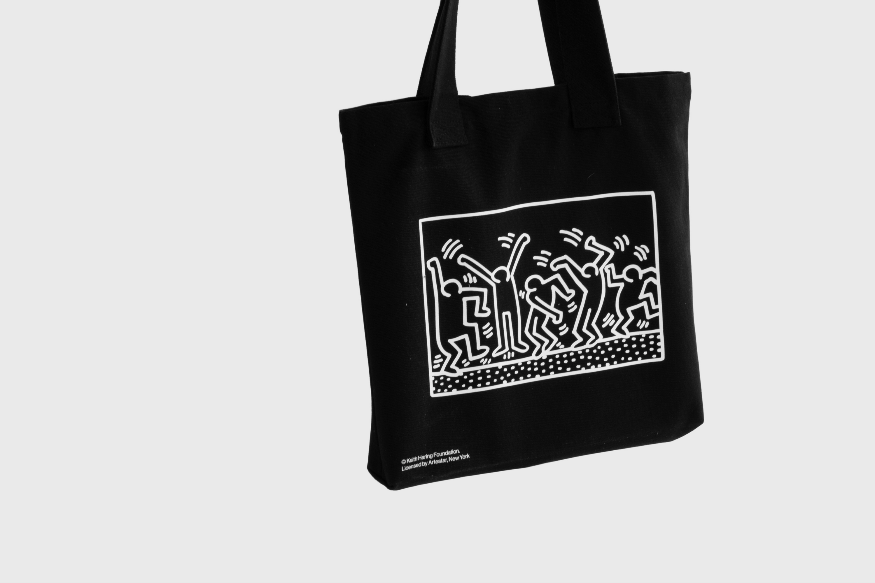 Keith Haring record tote